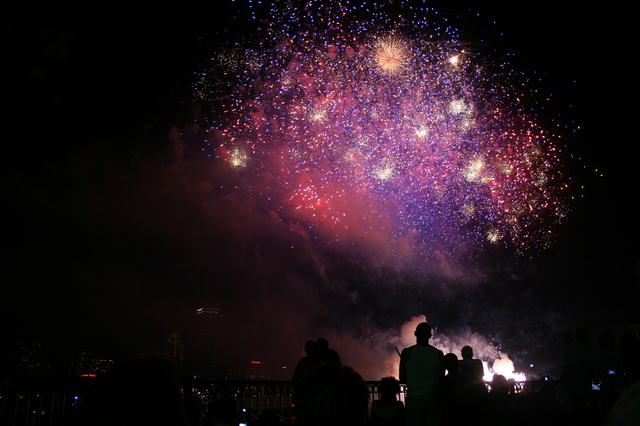 Spectacles de feux d artifice dans les villes des États-Unis 